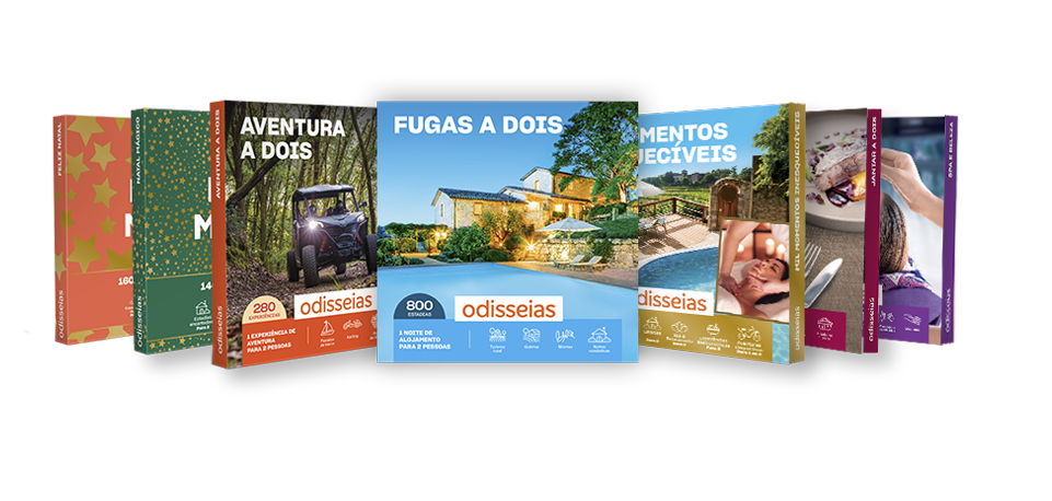 Coleção de packs de experiências Odisseias